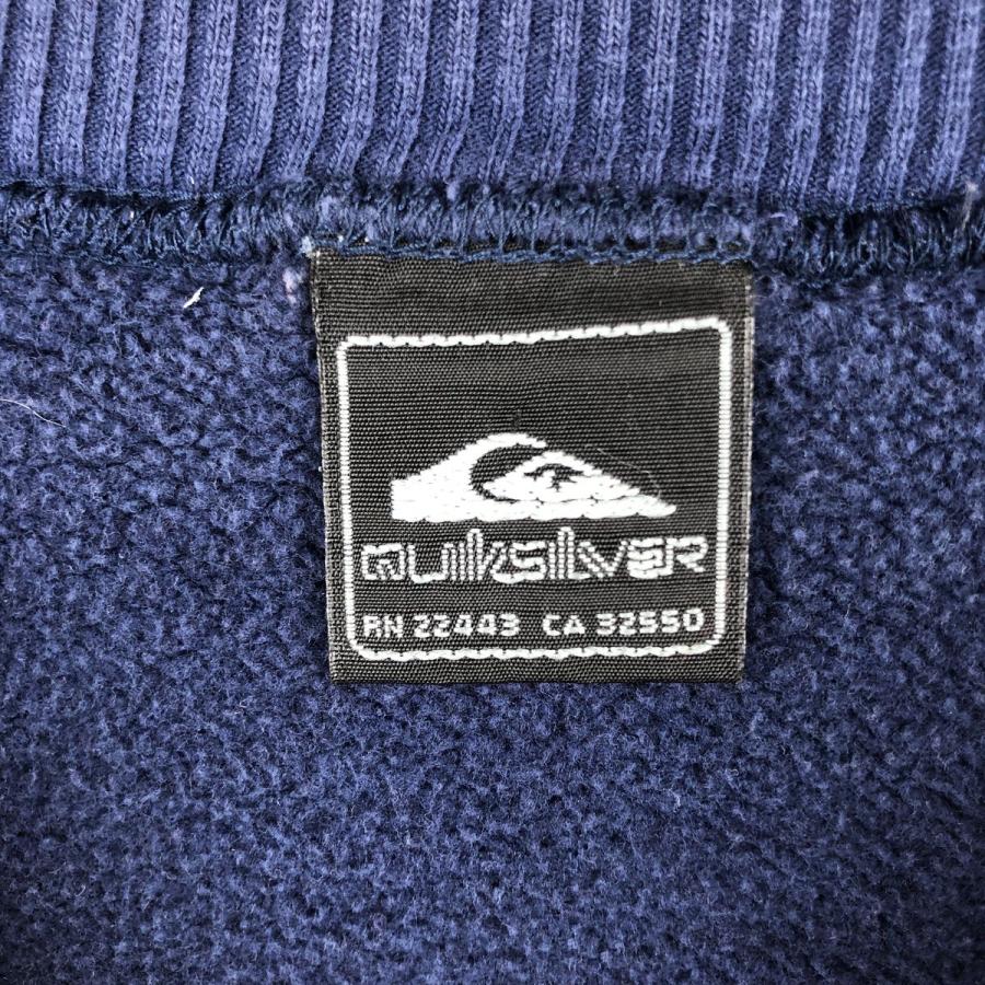 古着 90年代 Quiksilver ロゴスウェットシャツ トレーナー メンズXL