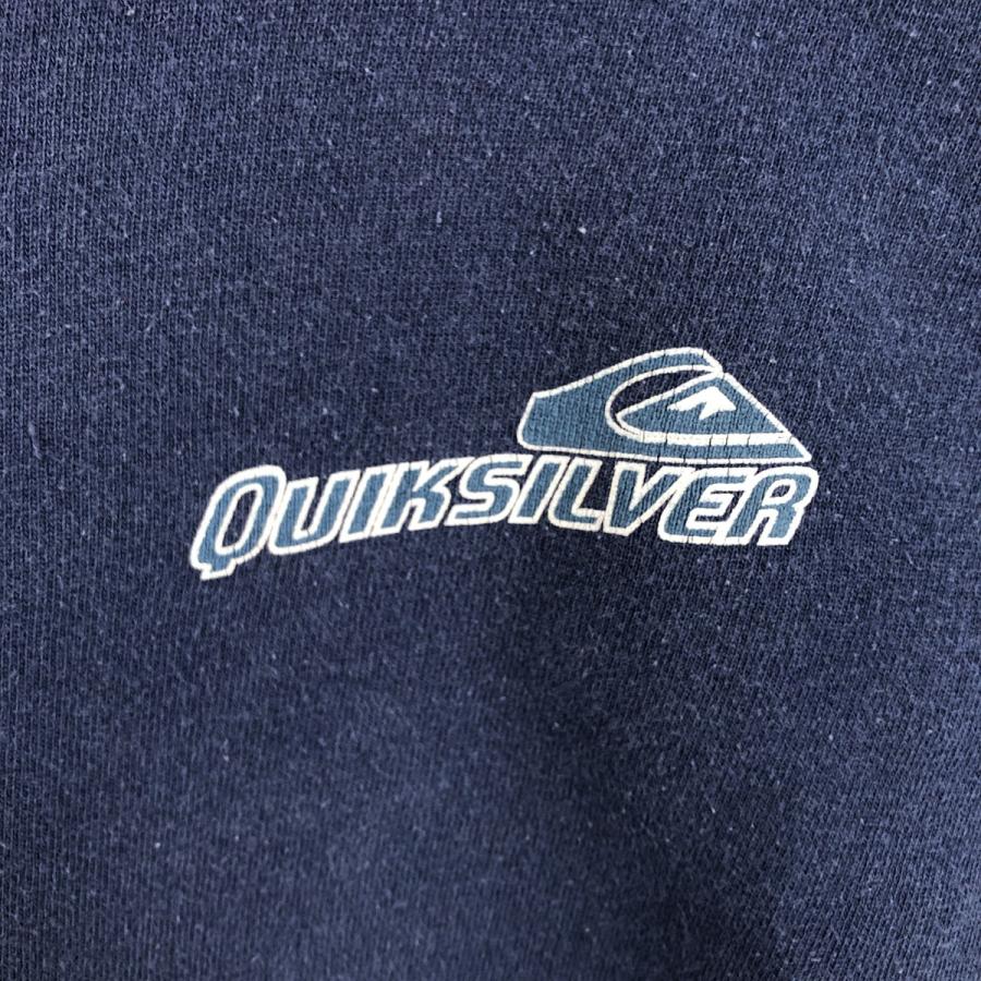 古着 90年代 Quiksilver ロゴスウェットシャツ トレーナー メンズXL