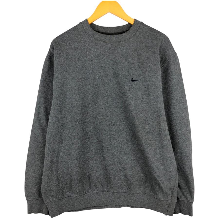 古着 00年代 ナイキ NIKE ワンポイントロゴスウェットシャツ トレーナー メンズL相当/eaa595513 NIKE（ナイキ） 古着 00年代 ワンポイントロゴスウェットシャツ