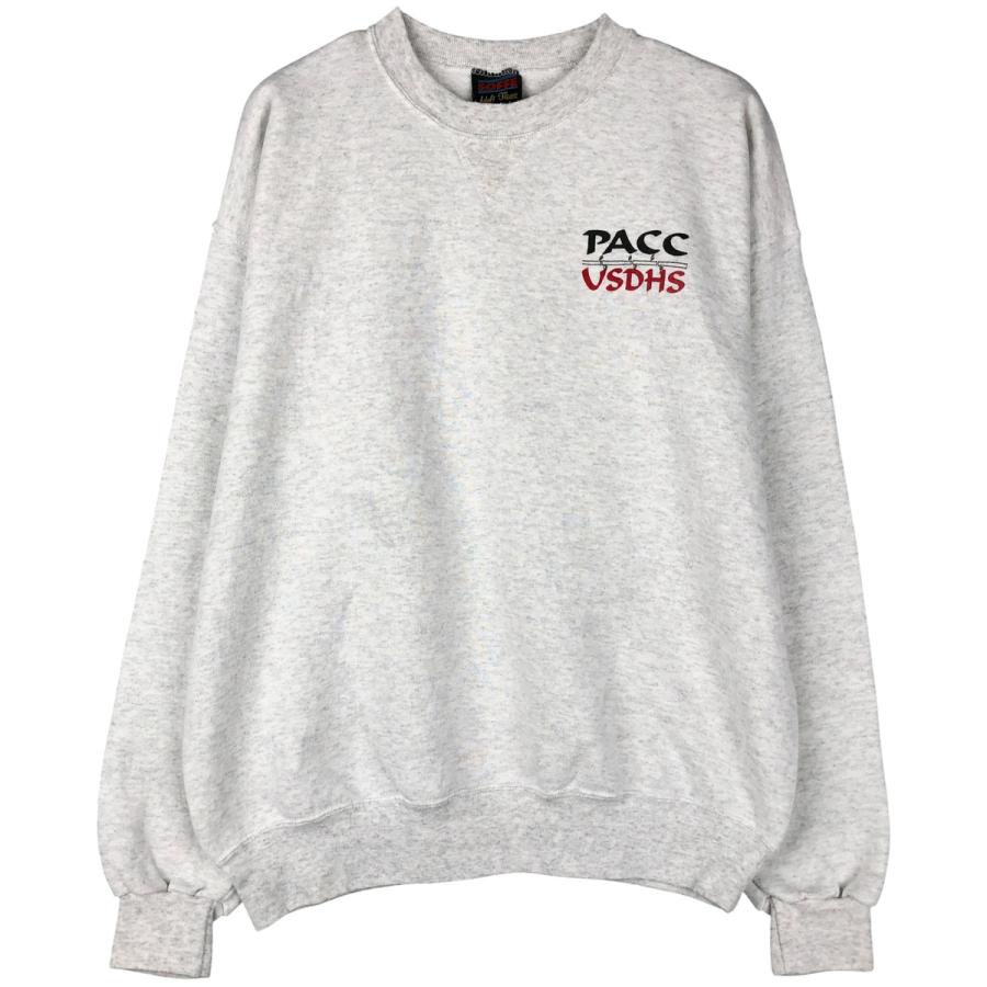 古着　90s　プリントスウェット　USA製 古着 80~90年代 SOFFE プリントスウェットシャツ トレーナー USA製