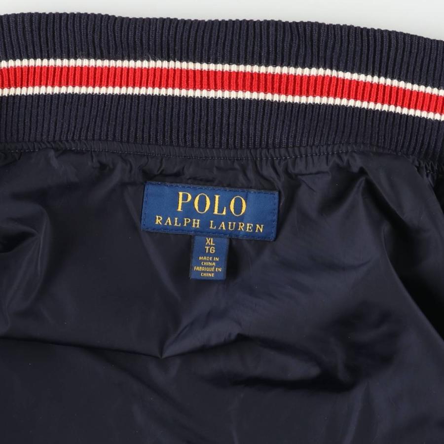 古着 ラルフローレン POLO RALPH LAUREN ナイロンスタジャン アワード
