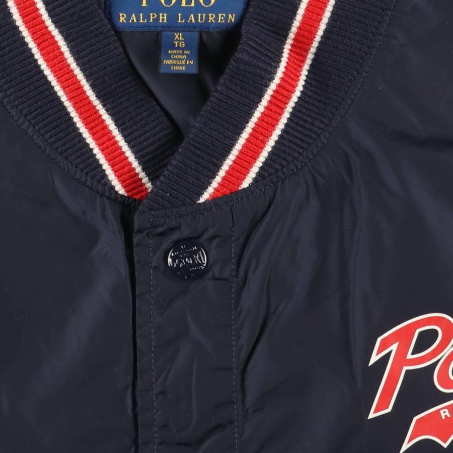 古着 ラルフローレン POLO RALPH LAUREN ナイロンスタジャン アワード