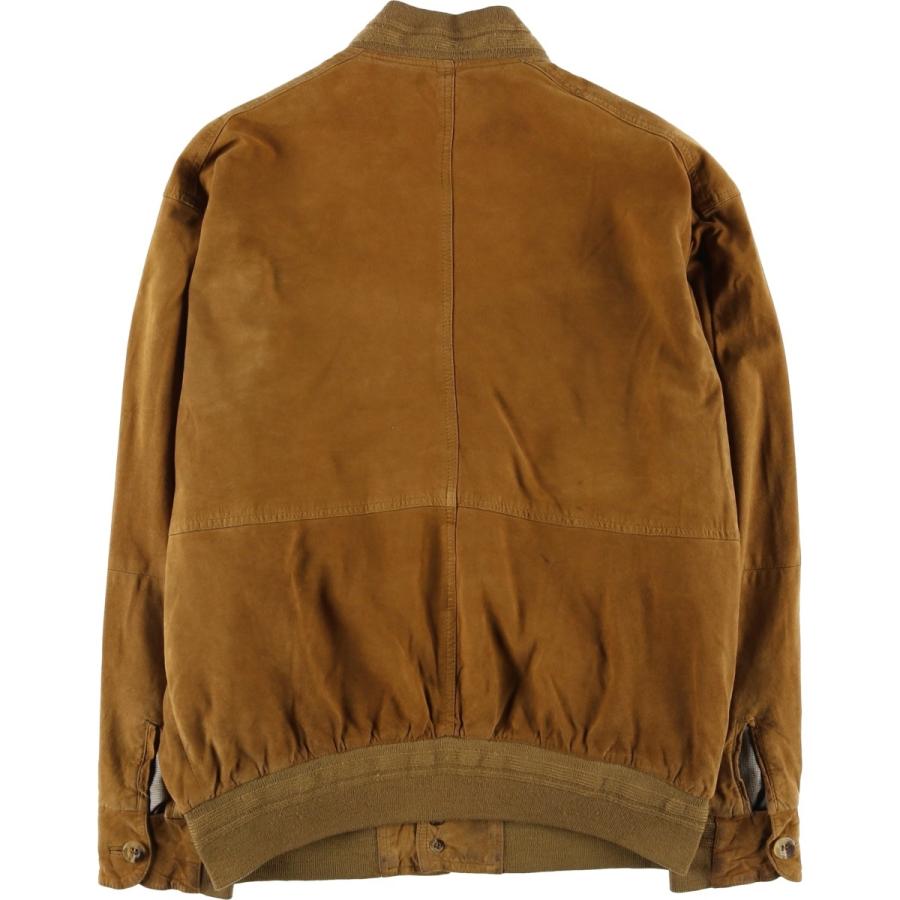 古着 GILBERTO バルスタージャケット スエードレザーブルゾン メンズM