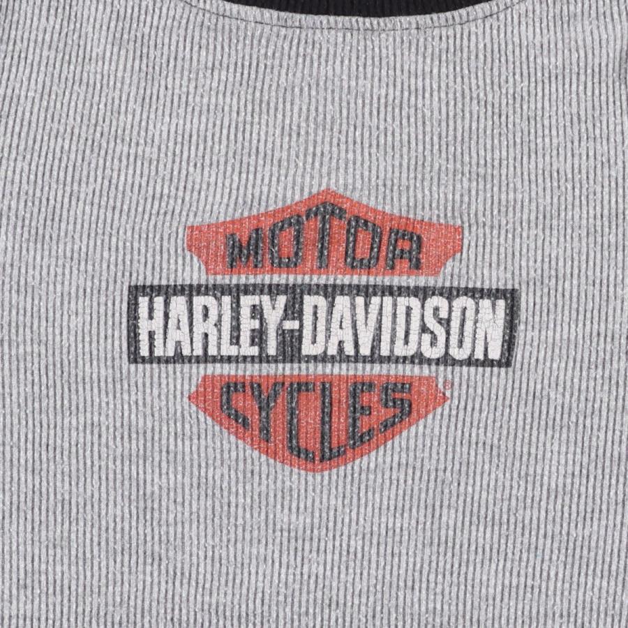 古着 ハーレーダビッドソン Harley-Davidson サーマルロングTシャツ