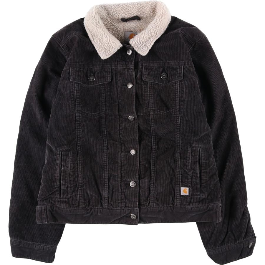 Carhartt（カーハート） 古着 コーデュロイボアジャケット レディースM 