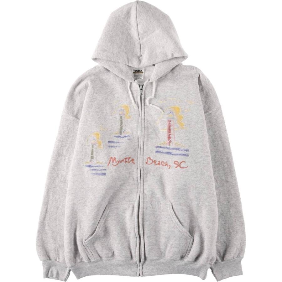 90s Tultex パーカー スウェット　ジップアップ　USA製 90s 90年代 タルテックス フーディ 紺 ネイビー アメリカ製