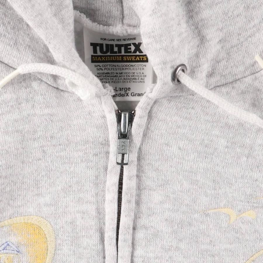 90s Tultex パーカー スウェット　ジップアップ　USA製 90年代 90s タルテックス アメリカ製 フーディー | ビンテージ古着屋