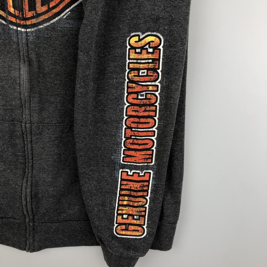 古着 ハーレーダビッドソン Harley-Davidson フルジップスウェットシャツ トレーナー メンズL相当/eaa599420 古着 ハーレーダビッドソン Harley-Davidson フルジップスウェット