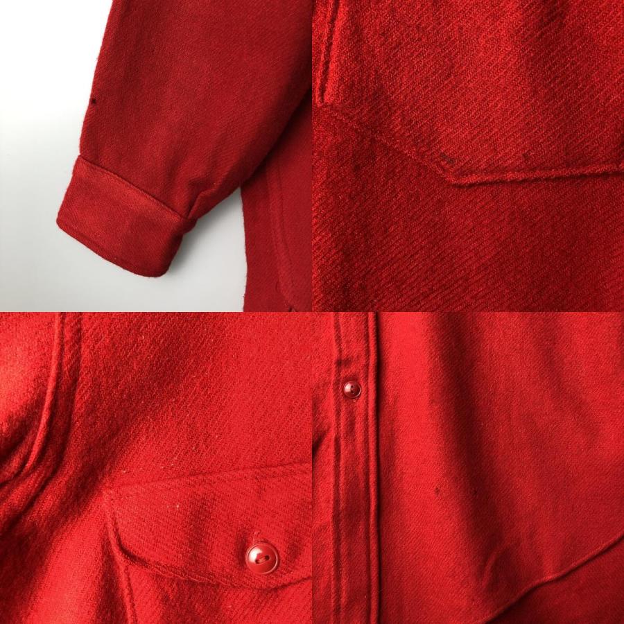 WOOLRICH（ウールリッチ） 古着 50年代 ウールシャツ メンズL相当