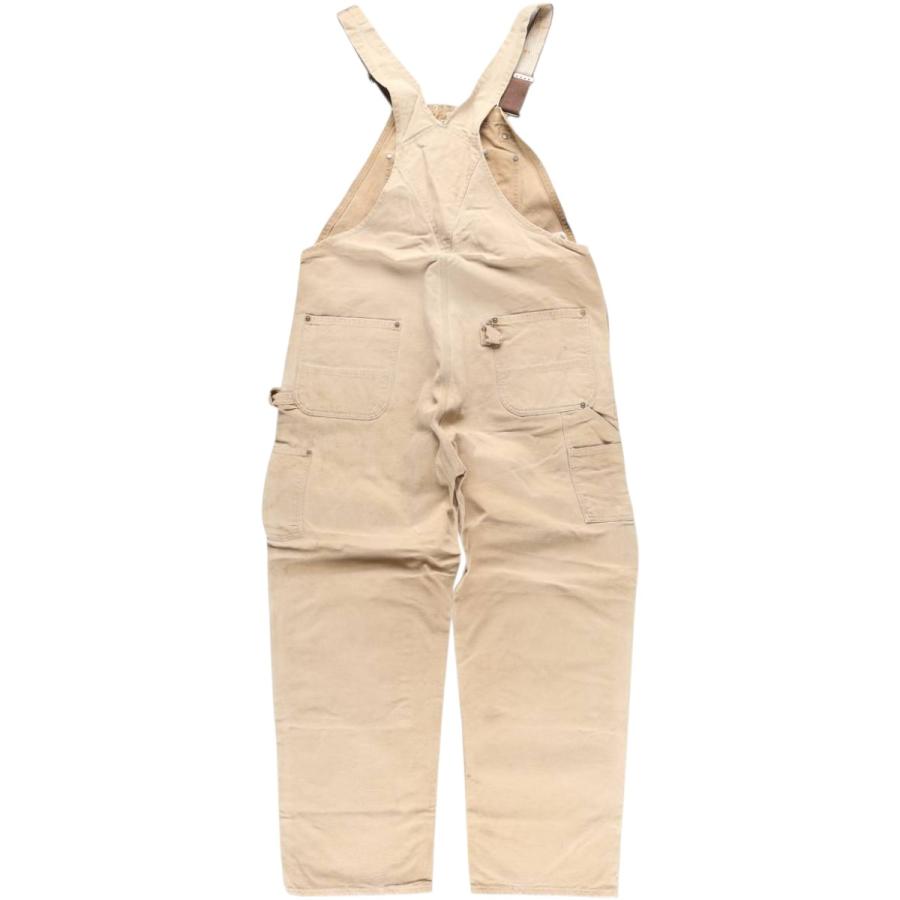 tono様アメリカ製 古着 カーハート ダック地 ダブルニー オーバー Carhartt（カーハート） 古着 ダブルニー ダック オーバーオール USA製