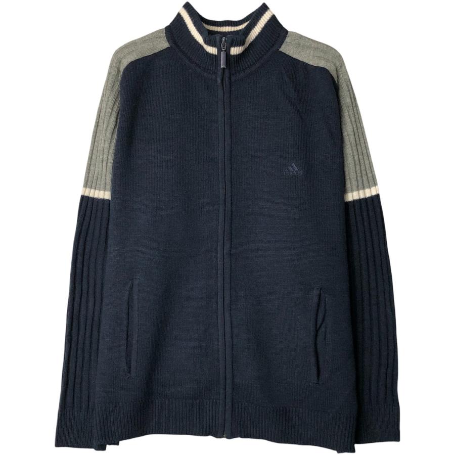 adidas（アディダス） 古着 ドライバーズニットセーター メンズL相当 