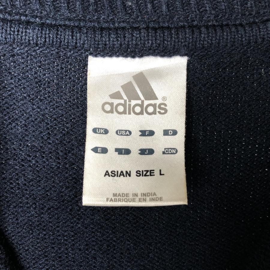 adidas（アディダス） 古着 ドライバーズニットセーター メンズL相当 