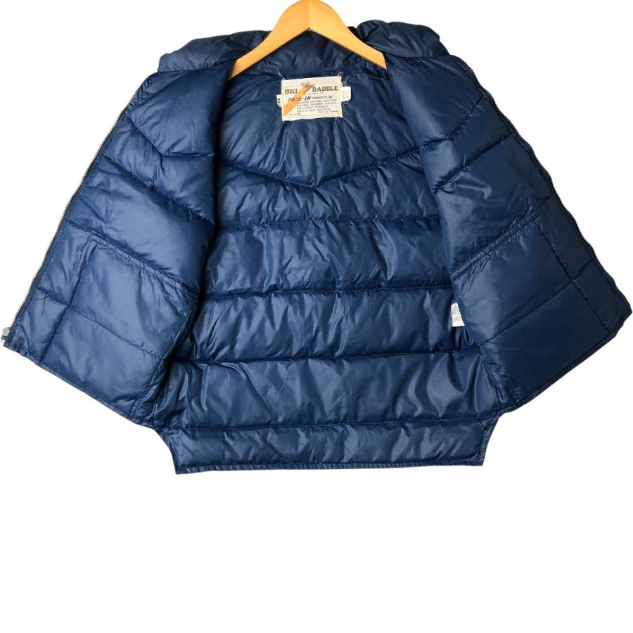 古着 60年代 SKI DADDLE リップストップ ダウンベスト メンズM相当