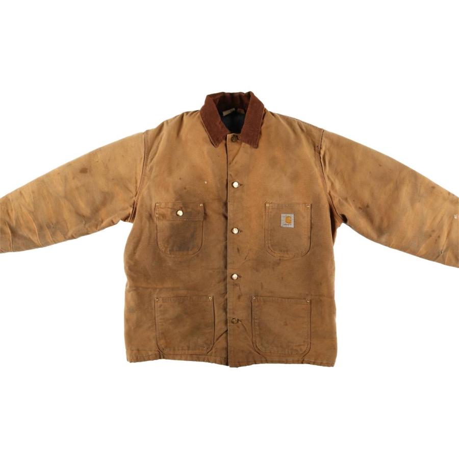 Carharttダックカバーオール 　　　　　　　　　　　 ミシガンチョアコート Carhartt（カーハート） 古着 ミシガンチョアコート ダック
