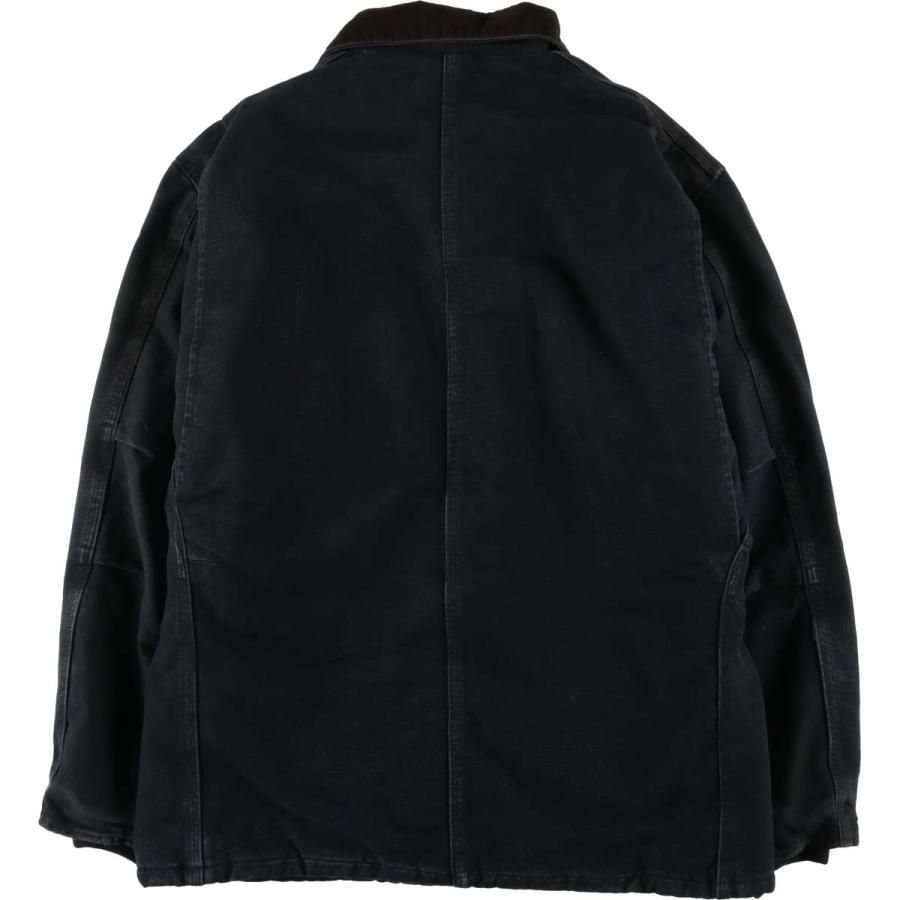 か*ん様 carhartt USA製 トラディショナルコート 古着 黒 XLサイ Carhartt（カーハート） 古着 トラディショナルコート 中綿入り ダック