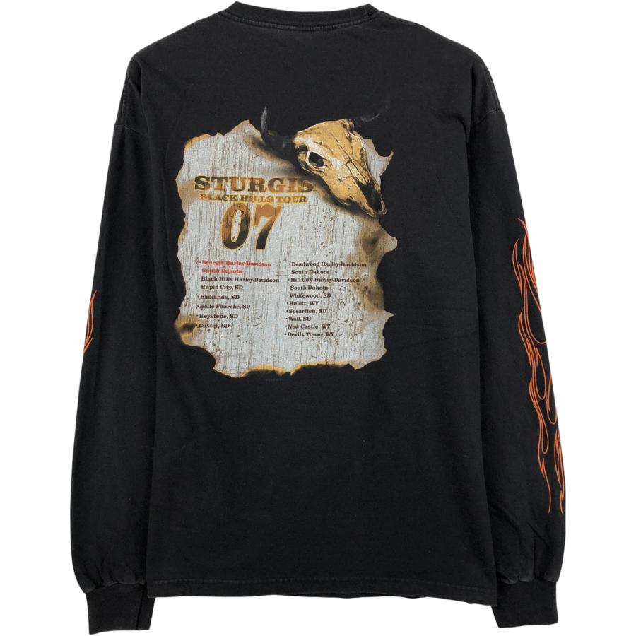古着 00年代 ハーレーダビッドソン Harley-Davidson ロングTシャツ