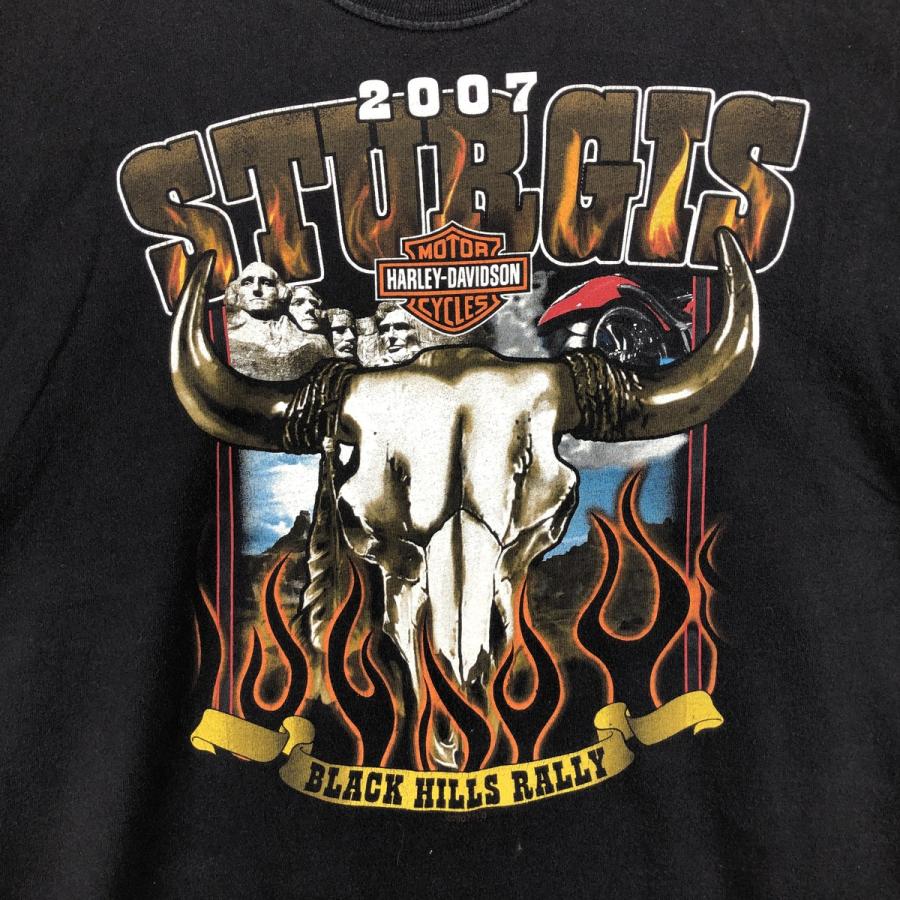 古着 00年代 ハーレーダビッドソン Harley-Davidson ロングTシャツ