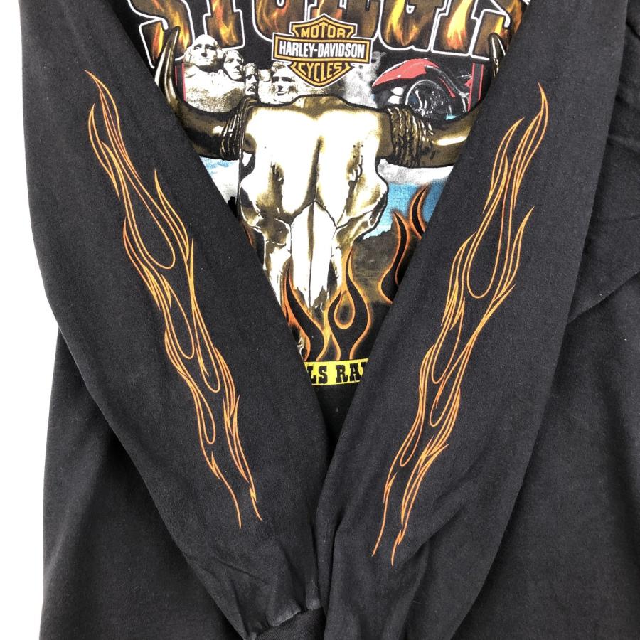 古着 00年代 ハーレーダビッドソン Harley-Davidson ロングTシャツ