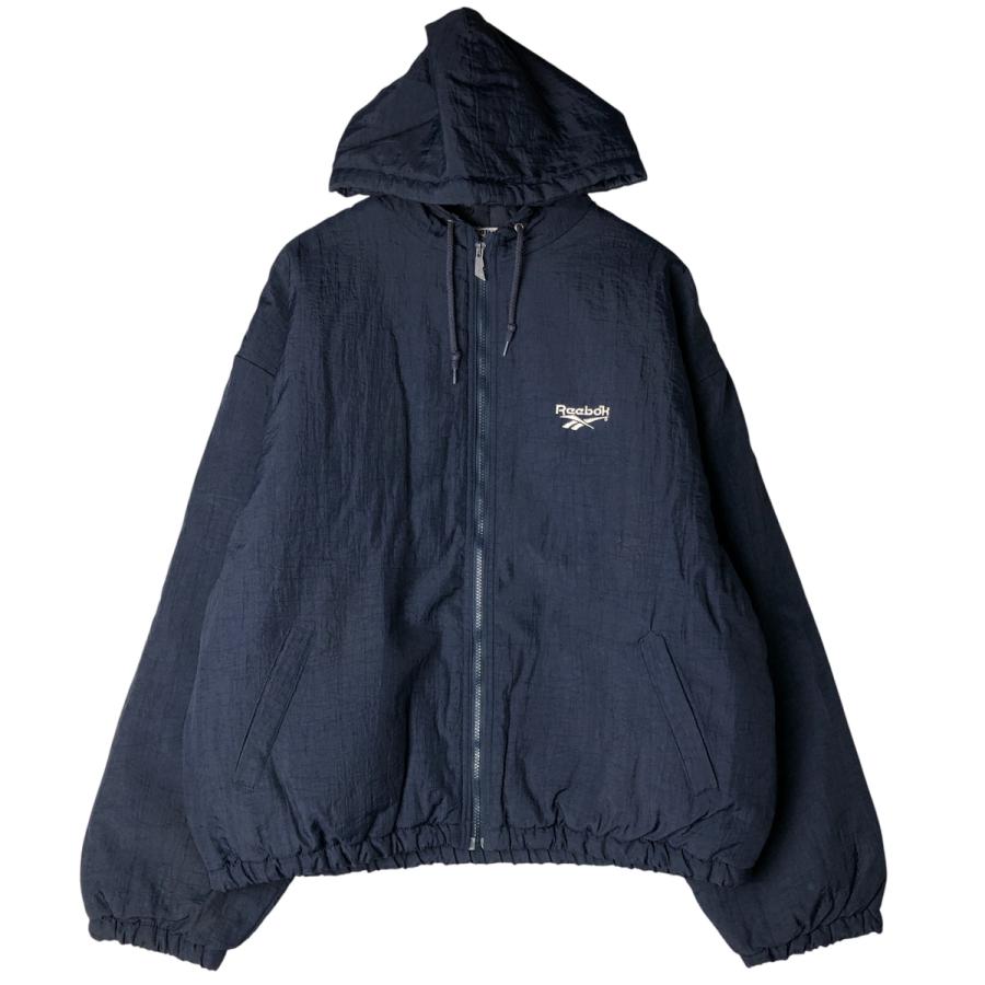 レア中古品］90s Reebok × NBAフルジップパーカー フーディーL レア