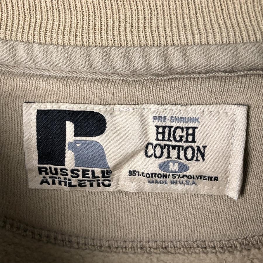 古着 90年代~ ラッセル Russell HIGH COTTON 無地 ブランクスウェット