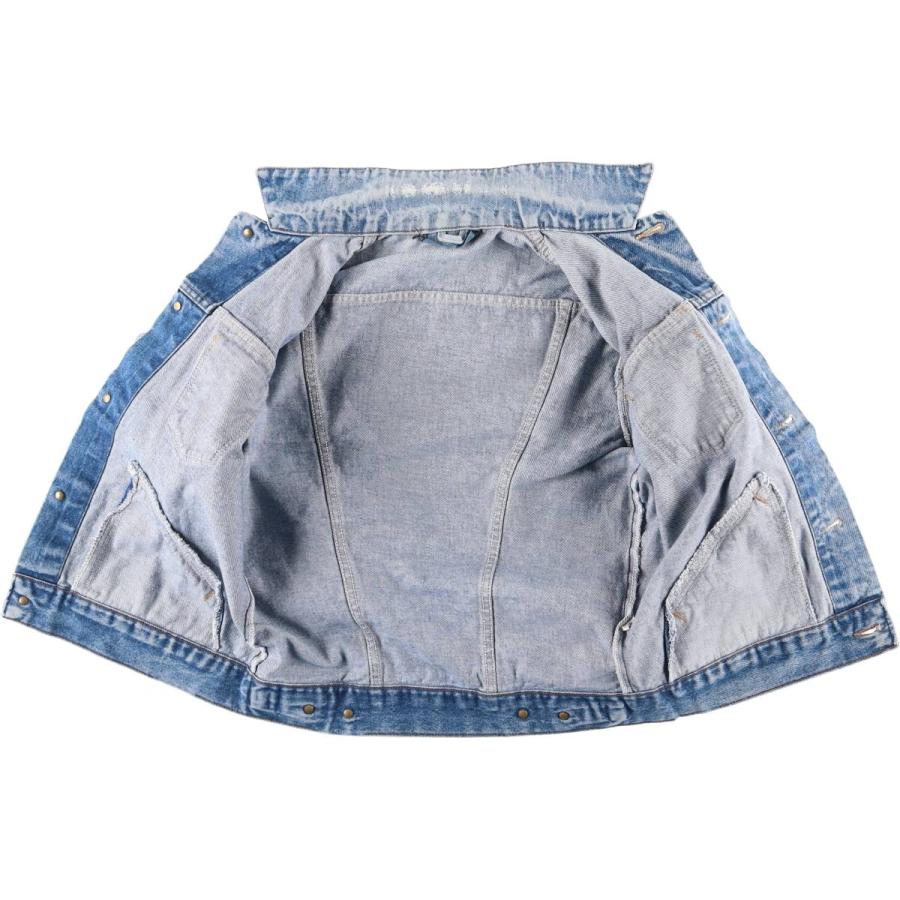 90s〜00s WRANGLER ラングラー デニムジャケット 青タグ LL Wrangler（ラングラー） 古着 90年代 デニムジャケット メンズS相当
