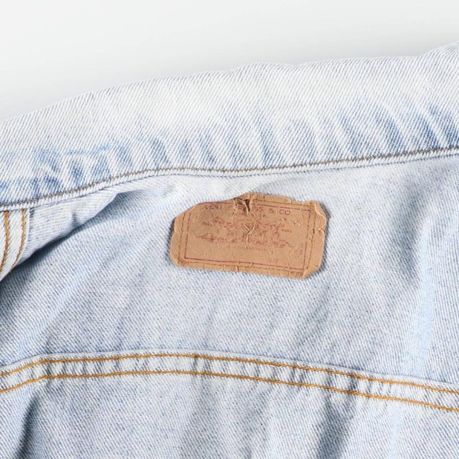 Levi's（リーバイス） 古着 デニムジャケット Gジャン USA製 メンズM