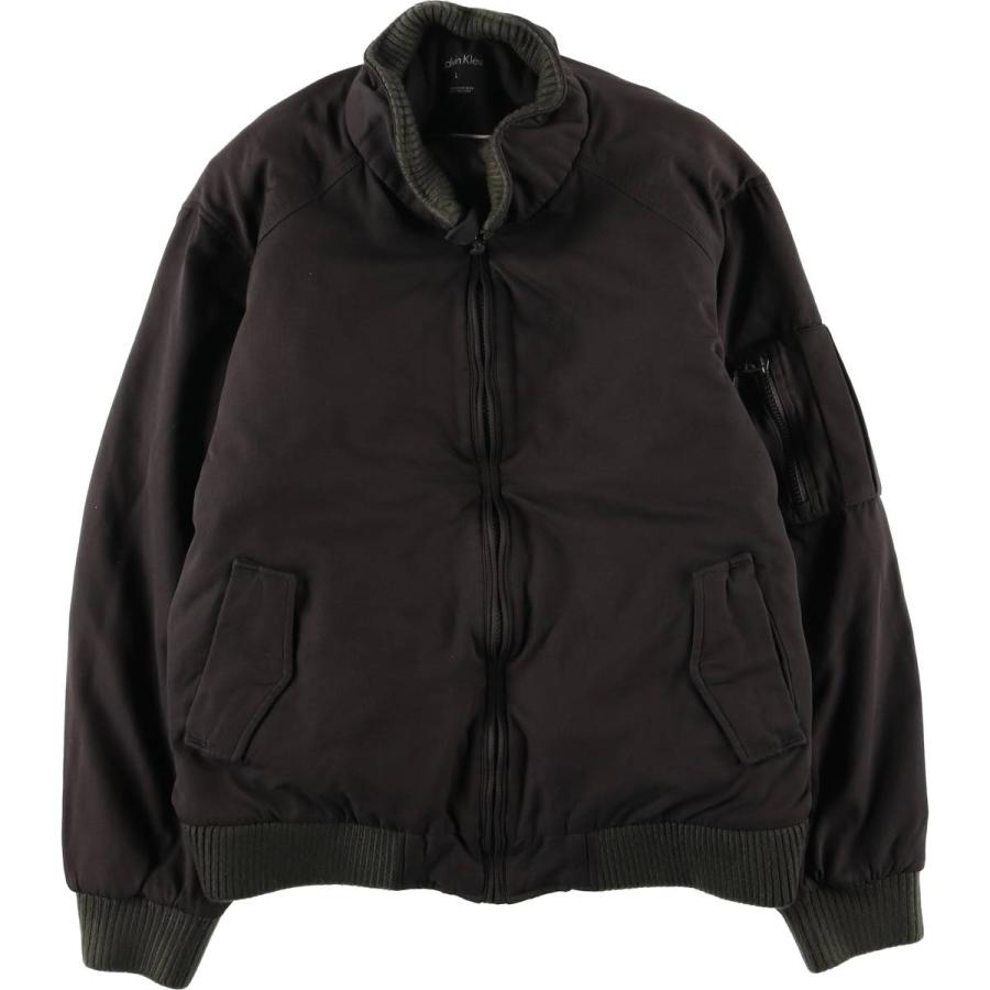 古着 カルバンクライン   リップストップ 中綿ジャケット パファージャケット メンズL相当/eaa599938 Zyliss（チリス） 古着 カルバンクライン Calvin klein リップストップ
