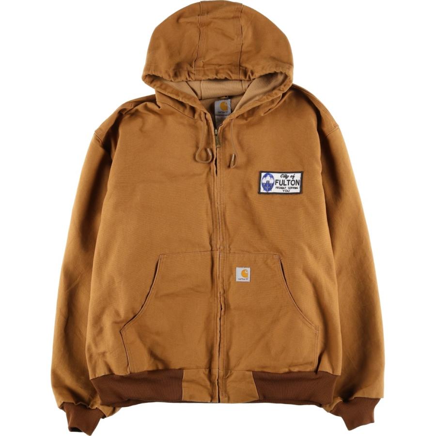 Carhartt（カーハート） 古着 アクティブジャケット ダックフルジップ
