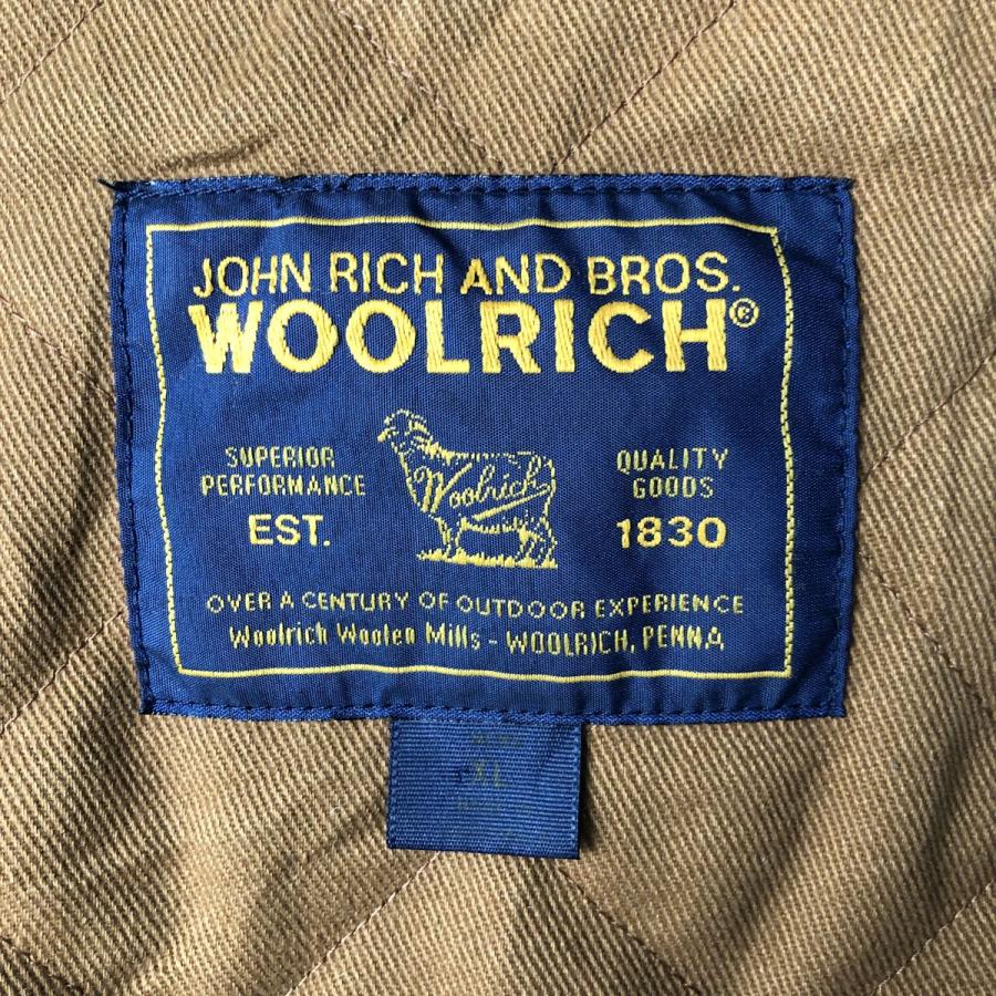 WOOLRICH（ウールリッチ） 古着 00年代 チェック柄 中綿入り ウール