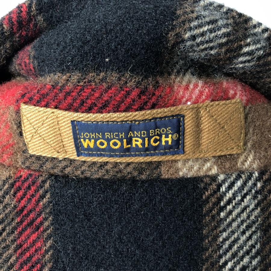 WOOLRICH（ウールリッチ） 古着 00年代 チェック柄 中綿入り ウール