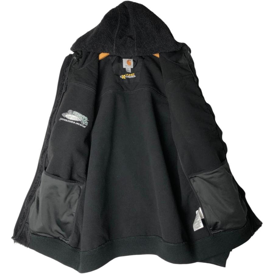 古着 カーハート Carhartt アドバタイジング ナイロンxフリースジャケット メンズXL相当/eaa599992 Carhartt（カーハート） 古着 アドバタイジング ナイロンxフリース