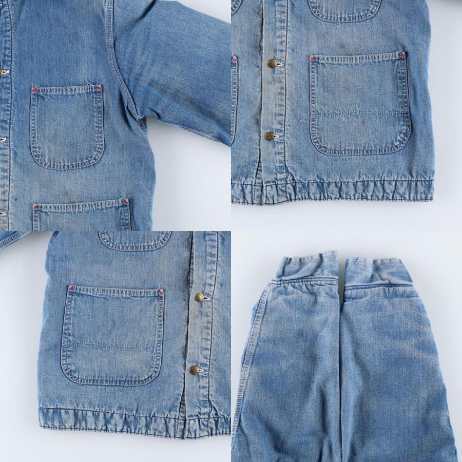 古着 70~80年代 シアーズ Sears WORK'N LEISURE デニムカバーオール