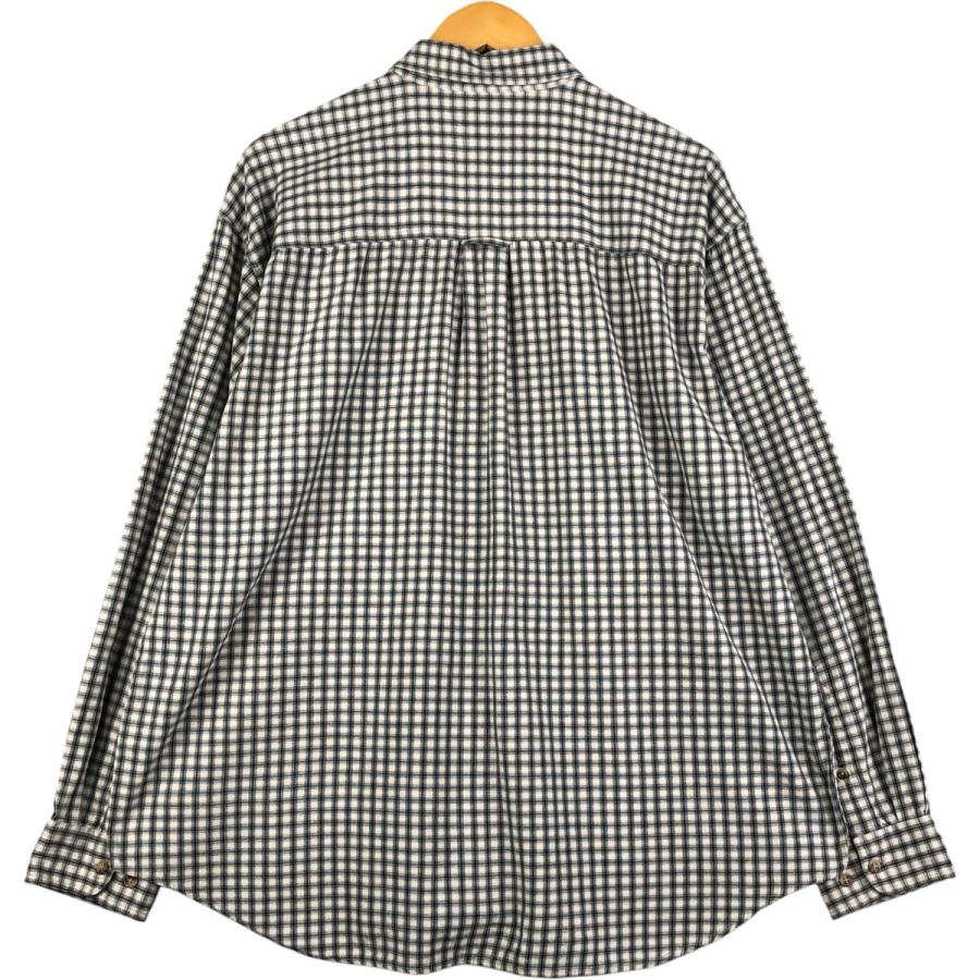 00s Eddie Bauer チェックシャツ 長袖シャツ グレー×ブラック 00s Eddie Bauer チェックシャツ 長袖シャツ グレー×ブラック 00s