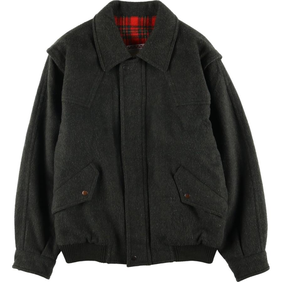 McGREGOR（マックレガー） 古着 中綿入り ウールジャケット メンズL