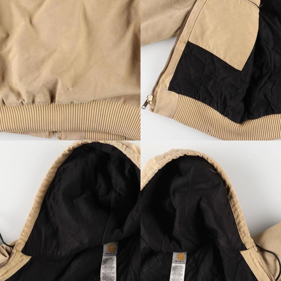古着 00年代 カーハート Carhartt アクティブジャケット 中綿入り ダックフルジップパーカー メンズXL相当/eaa600289 Carhartt（カーハート） 古着 00年代 アクティブジャケット 中綿入り