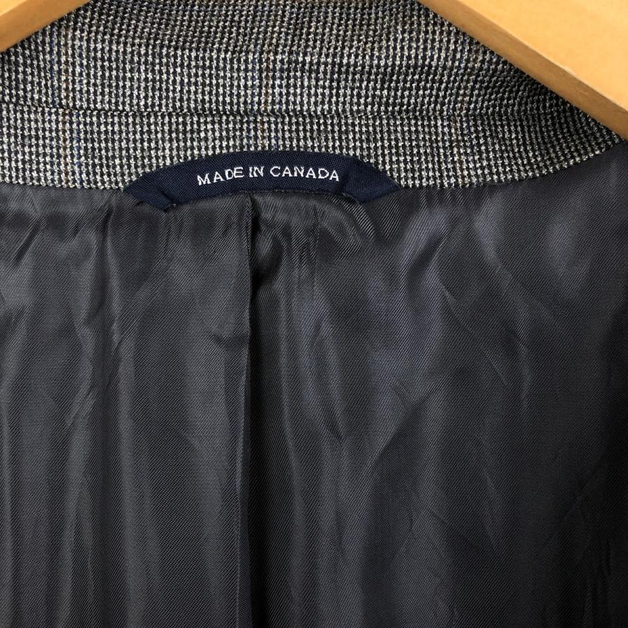 古着 ラルフローレン Ralph Lauren 千鳥格子柄 ウール×シルク