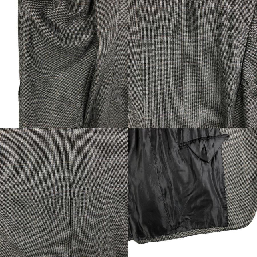 古着 ラルフローレン Ralph Lauren 千鳥格子柄 ウール×シルク