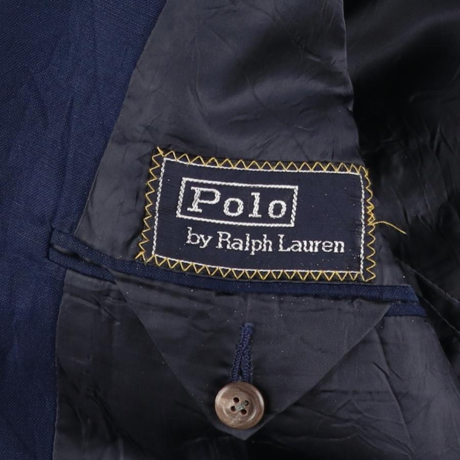 RALPH LAUREN ラルフローレン テーラードジャケット ベロア M 古着 ラルフローレン Ralph Lauren POLO by テーラードジャケット