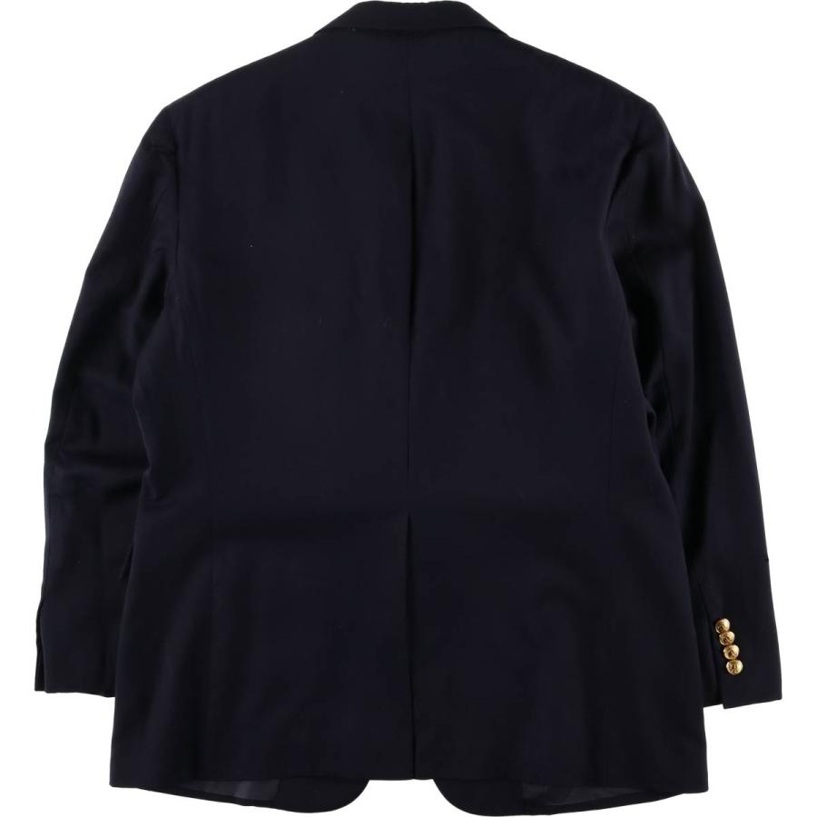 USA製 Polo by Ralph Lauren テーラードジャケット 紺ブレ 古着 90年代 ラルフローレン POLO by Ralph Lauren 紺ブレザー