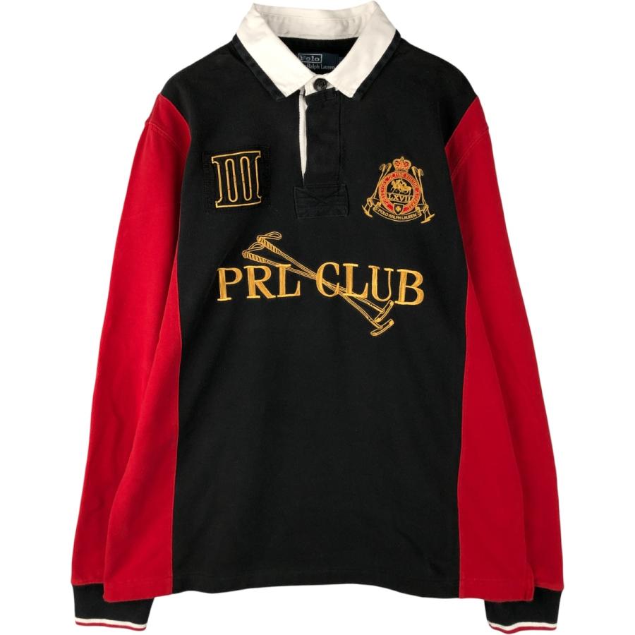 古着 ラルフローレン Ralph Lauren POLO by CUSTOM FIT 長袖 ラガー