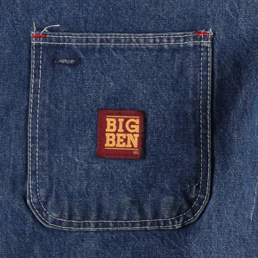 古着 80年代 ビッグベン BIGBEN デニムカバーオール メンズL相当