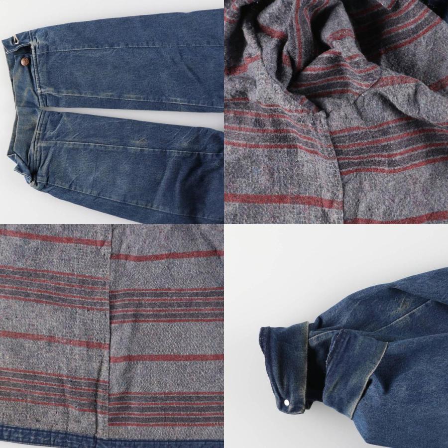 古着 80年代 ビッグベン BIGBEN デニムカバーオール メンズL相当