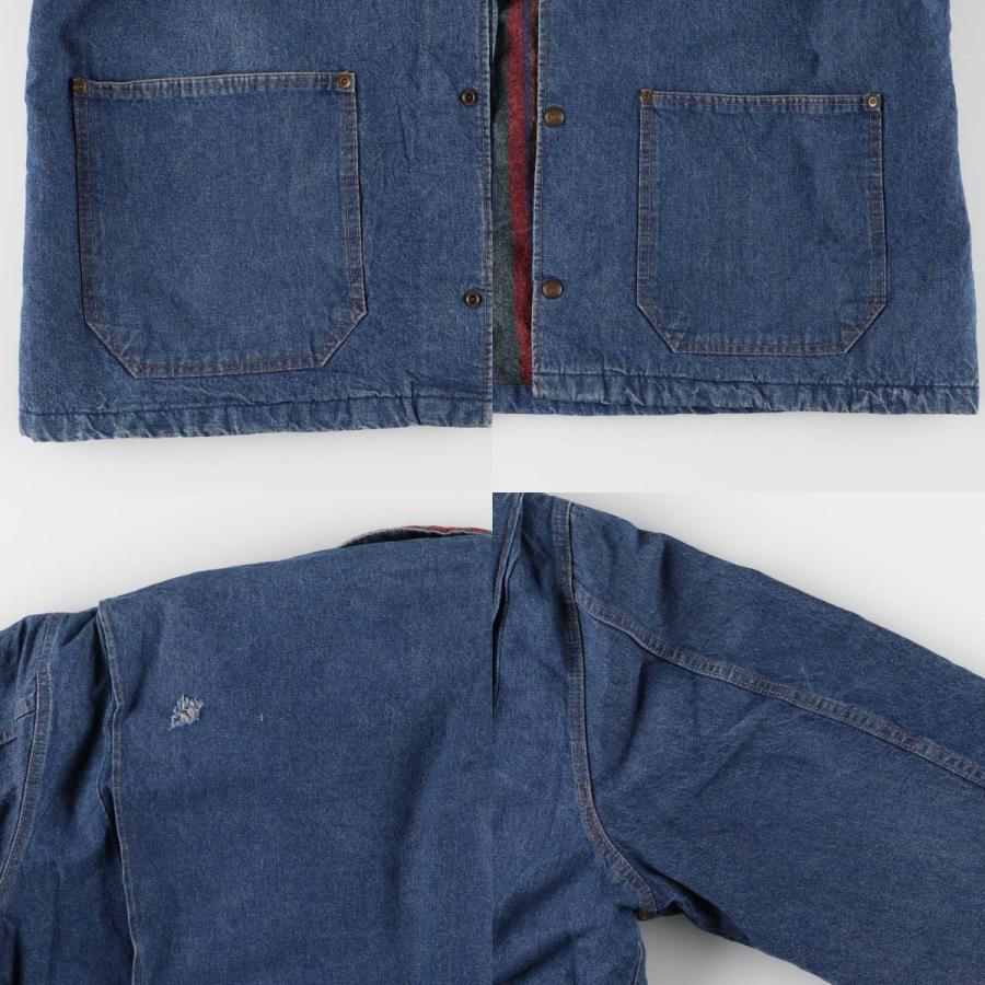 古着 80年代 ウォールズ WALLS デニムカバーオール メンズXXL相当