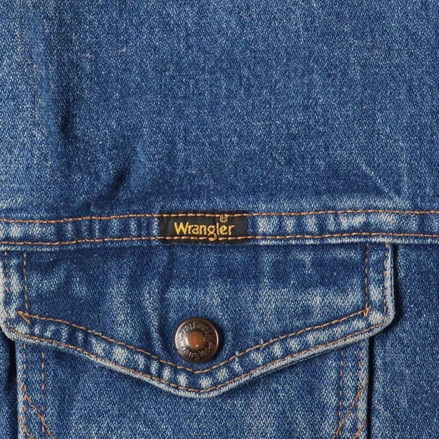 WRANGLER デニムジャケット Wrangler（ラングラー） 古着 デニムジャケット Gジャン メンズL相当