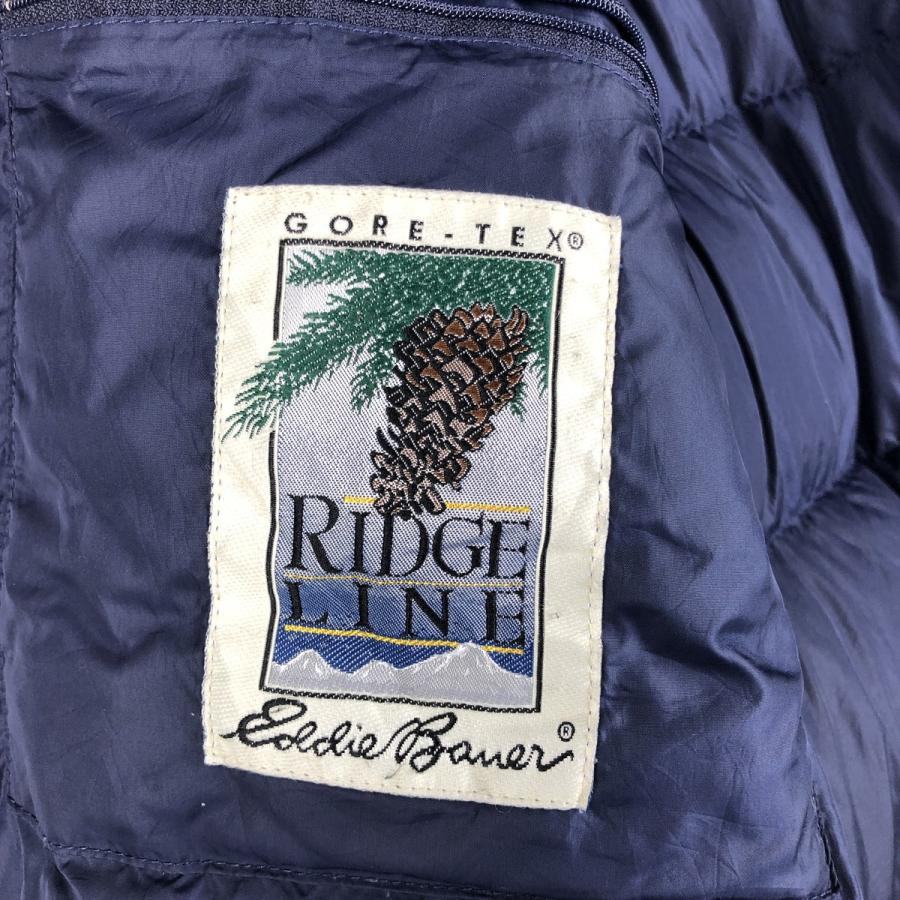 古着 00年代 エディーバウアー Eddie Bauer RIDGE LINE GORE-TEX ゴアテックス グースダウンジャケット メンズL相当/eaa600488 Eddie Bauer（エディーバウアー） 古着 00年代 Eddie Bauer RIDGE LINE