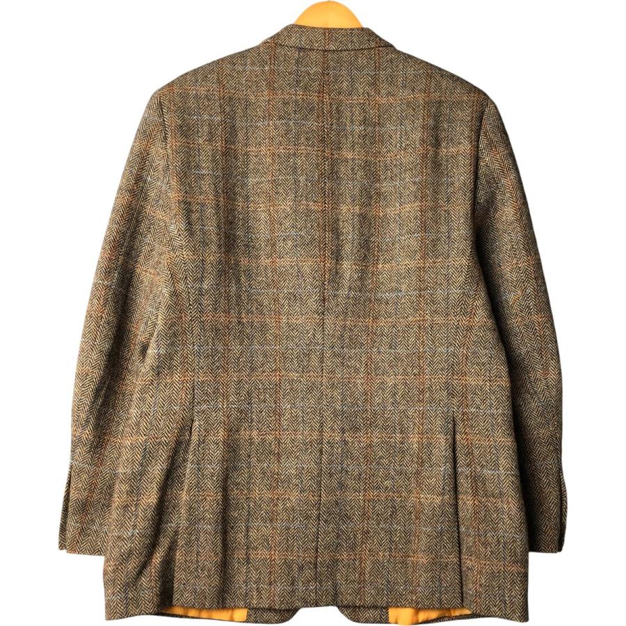 HARRIS TWEED（ハリスツイード） 古着 チェック柄 ヘリンボーン ウール