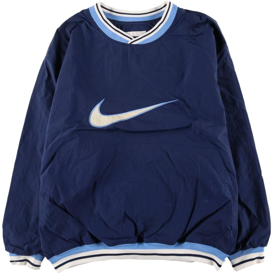 NIKE 古着 90年代 ナイキ Vネック ナイロンプルオーバー メンズXXL相当