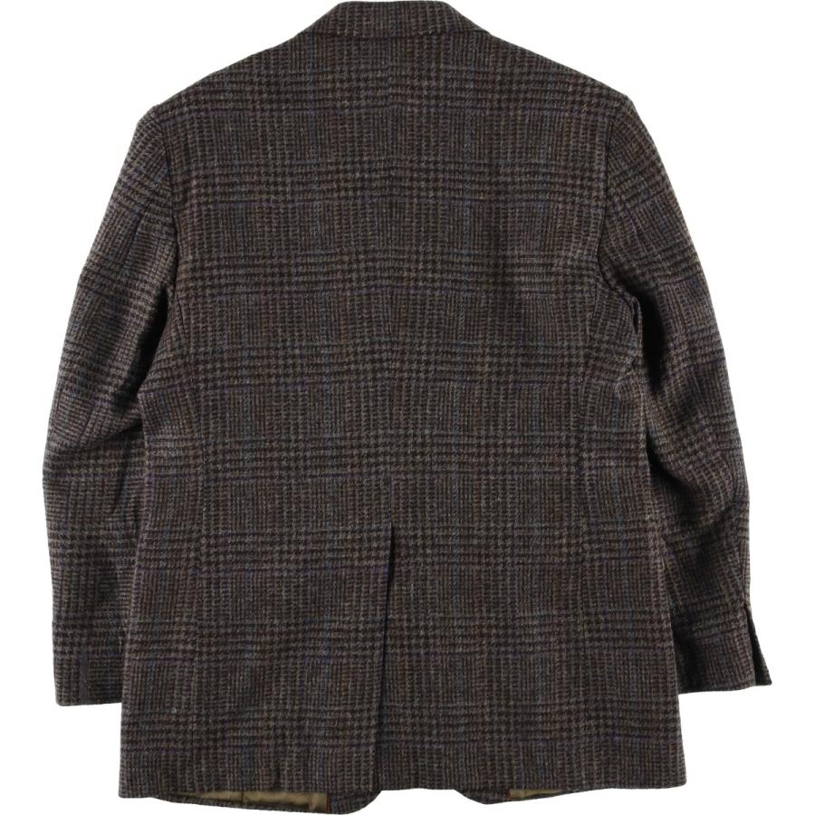 古着 ハガー HAGGAR IMPERIAL チェック柄 千鳥格子柄 ウールテーラード
