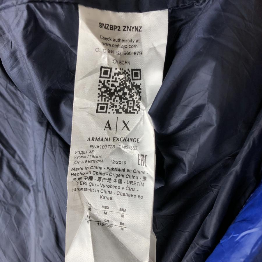 ARMANI（アルマーニ） 古着 ARMANI EXCHANGE ダウンジャケット メンズM