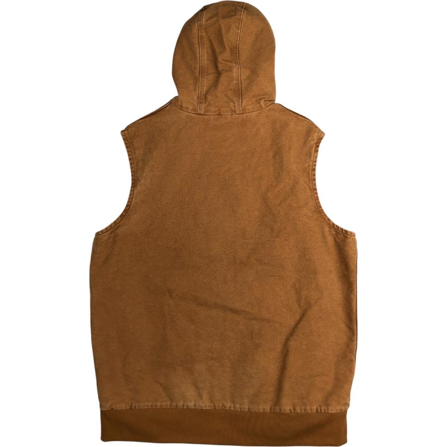 Carhartt（カーハート） 古着 フード付き ダックベスト メンズXL相当